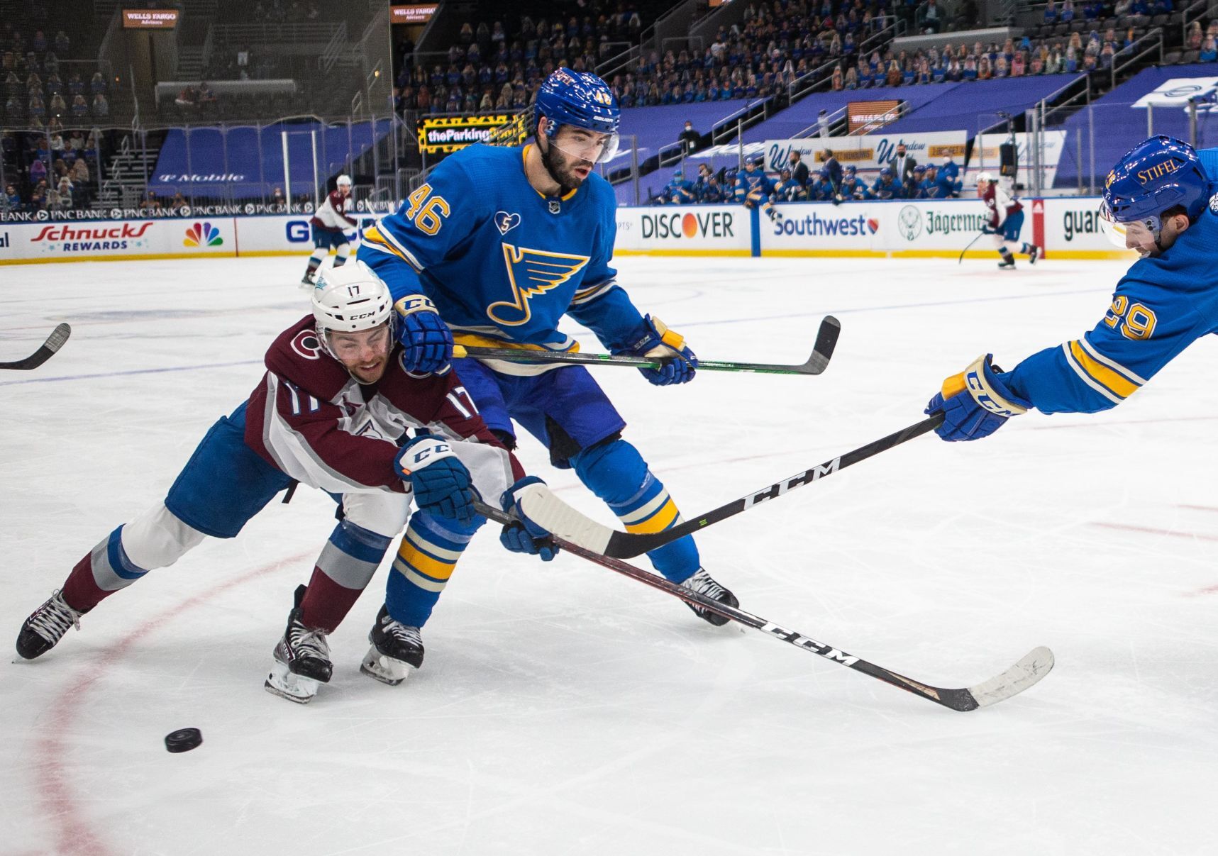 Blues V Avalanche